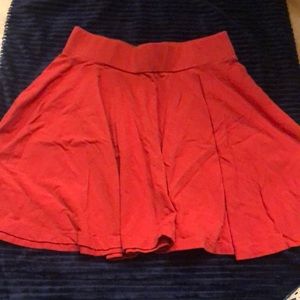 Pins and needles skater skirt